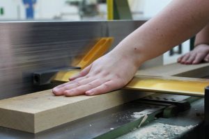 Dégauchissage en action